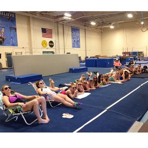 Image post by @unhgymnastics on Instagram