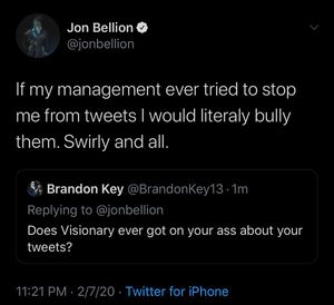 Image post by @TeamVisionary on Twitter