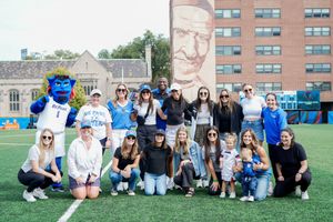 Image post by @DePaulWSOC on Twitter