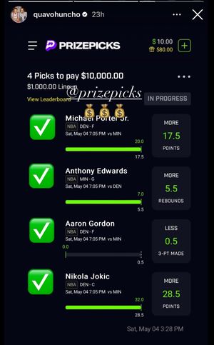 Image post by @prizepicks on TikTok