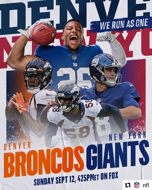 Image post by @broncos on Instagram