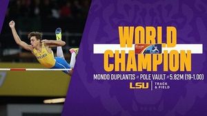Image post by @lsutrackfield on Instagram