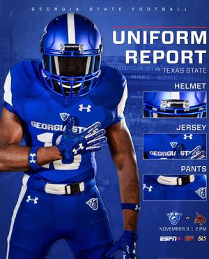 Image post by @gsu_football on Instagram