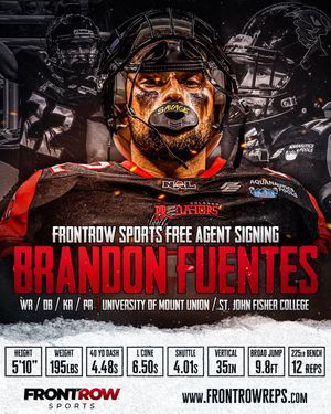 Image post by @FrontRowAgents on Twitter