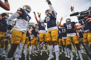 Image post by @ndfootball on Instagram