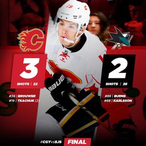 Image post by @nhlflames on Instagram