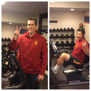 Image post by @uscmensvolley on Instagram