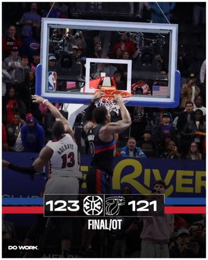 Image post by @DetroitPistons on Twitter