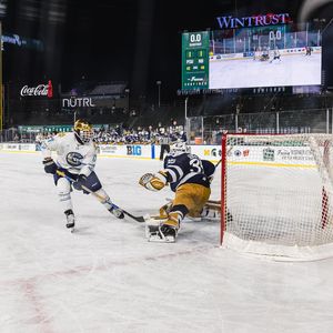 Image post by @nd_hockey on Instagram