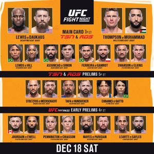 Image post by @ufccanada on Instagram