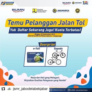 Image post by @official.jasamarga on Instagram