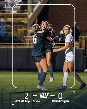Image post by @MSU_wsoccer on Twitter