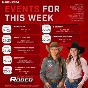 Image post by @womensrodeo on Instagram