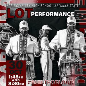 Image post by @carolinabanddrumline on Instagram