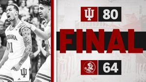 Image post by @IndianaMBB on Twitter