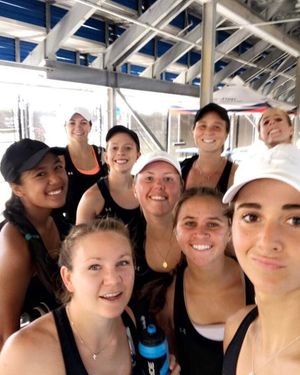 Image post by @davidsonwtennis on Instagram