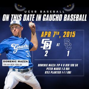 Image post by @ucsb_baseball on Instagram