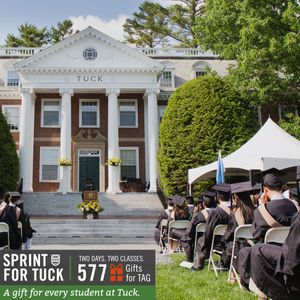 Image post by @tuckschool on Instagram