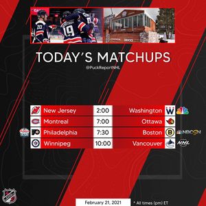 Image post by @puckreportnhl on Instagram