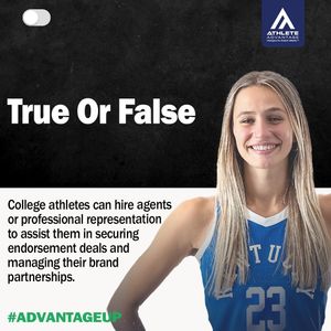 Image post by @collegeathleteadvantage on Instagram
