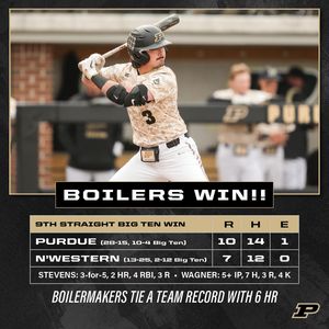Image post by @purduebaseball on Instagram
