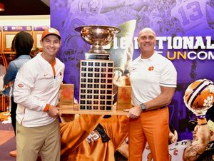 Image post by @ClemsonPrez on Twitter