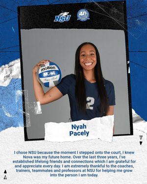 Image post by @nsu_vball on Instagram