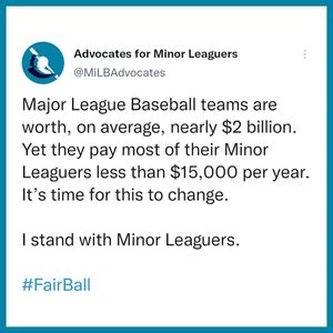 Image post by @milb_players on Instagram