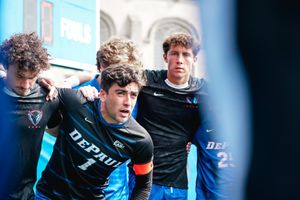 Image post by @DePaulMSOC on Twitter