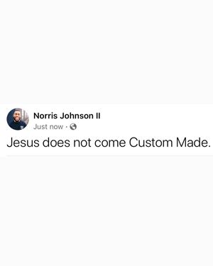 Image post by @norrisjohnsonii on Instagram