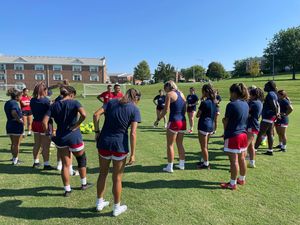 Image post by @mnu_womensoccer on Instagram