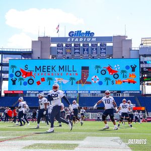 Image post by @patriots on Instagram