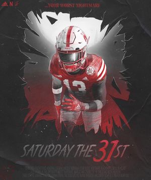 Image post by @huskerfootball on Instagram