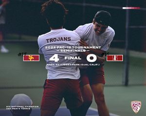 Image post by @uscmenstennis on Instagram