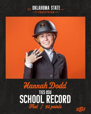 Image post by @osuequestrian on Instagram