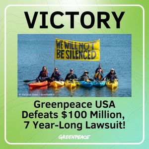 Image post by @greenpeaceusa on Instagram