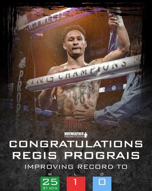 Image post by @mayweatherpromotions on Instagram
