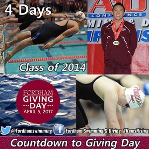Image post by @fordhamswimdive on Instagram