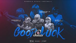 Image post by @gsu_football on Instagram