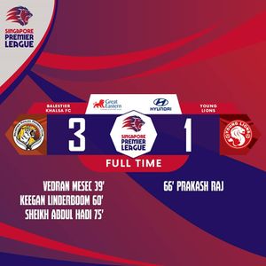 Image post by @sgpremierleague on Instagram