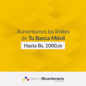 Image post by @bancobicentenario on Instagram