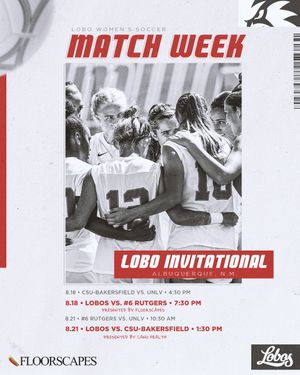 Image post by @UNMLoboWSoccer on Twitter