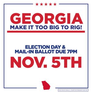 Image post by @TeamTrump on Twitter