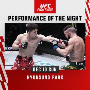 Image post by @ufc_korea on Instagram