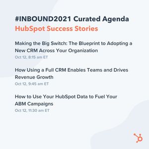 Image post by @hubspot on Instagram