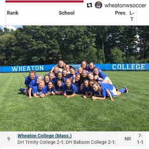 Image post by @wheatonlyons on Instagram