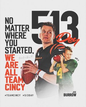 Image post by @bengals on Instagram
