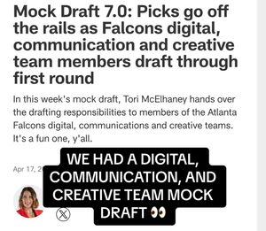Video post by @atlantafalcons on TikTok