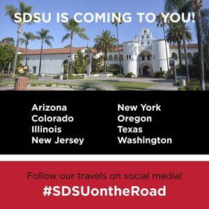 Image post by @sdsuadmissions on Instagram