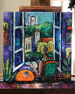 Image post by @monaedulescoart on Instagram